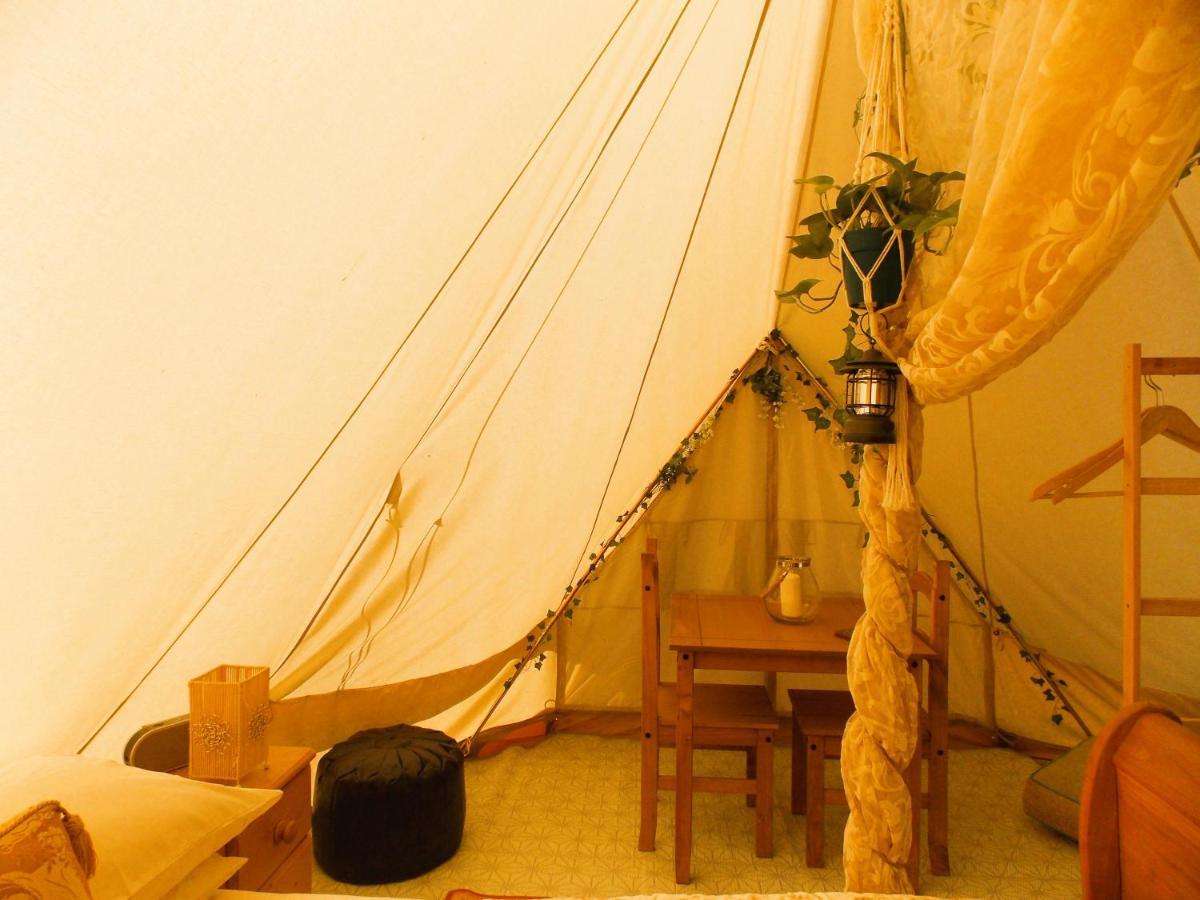 Hope Cottage Bell Tent Retreat آشبورن المظهر الخارجي الصورة